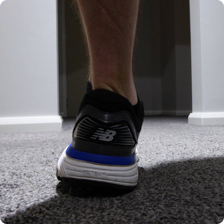 Foot ankle position post injury example R ankle