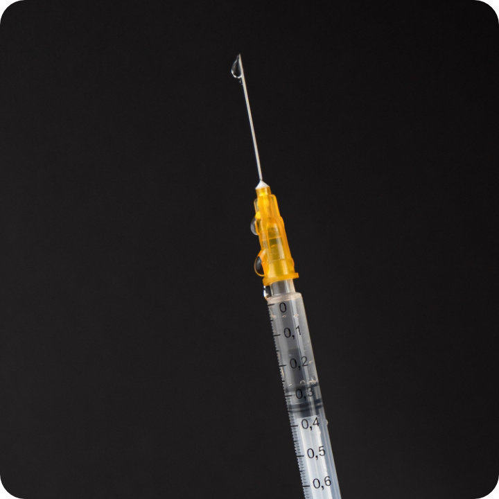 Wet vs Dry needling hypodermic needle
